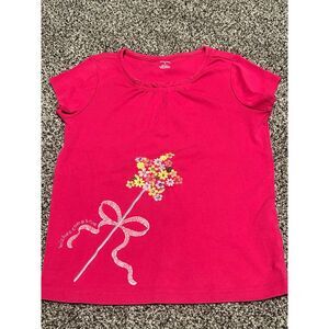 Vintage Gymboree size 9 pink‎ flowers shirt